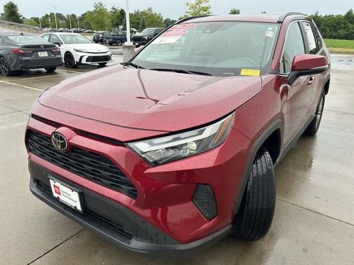 Ruby Flare Pearl 2025 Toyota RAV4 XLE