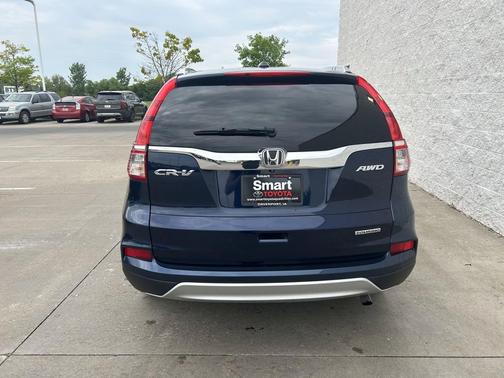Blue 2015 Honda CR-V Touring