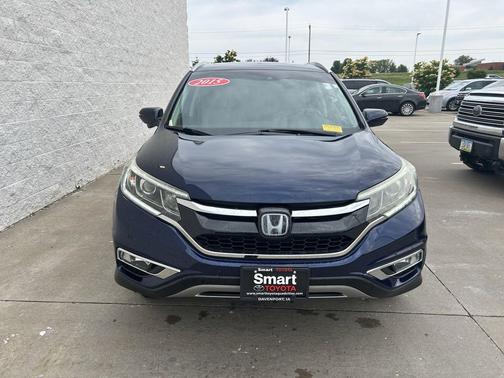 Blue 2015 Honda CR-V Touring
