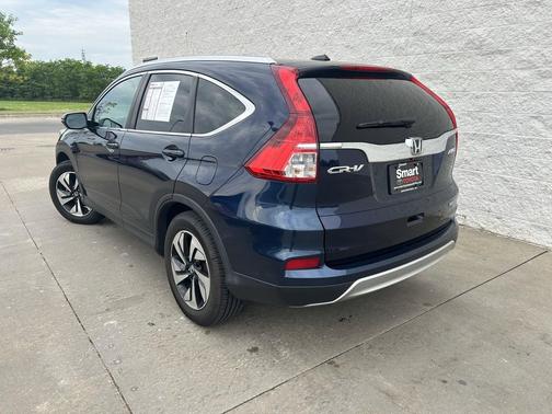 Blue 2015 Honda CR-V Touring