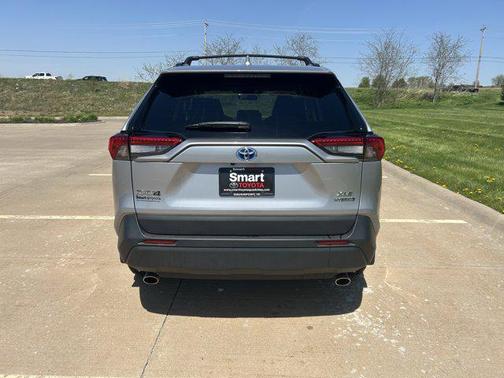 Silver Sky Metallic 2024 Toyota RAV4 Hybrid XLE Premium