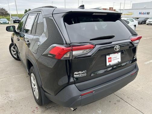 Midnight Black Metallic 2021 Toyota RAV4 LE
