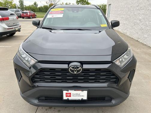 Midnight Black Metallic 2021 Toyota RAV4 LE