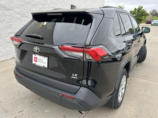 Midnight Black Metallic 2021 Toyota RAV4 LE