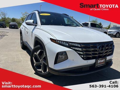 Quartz White 2022 Hyundai TUCSON Limited
