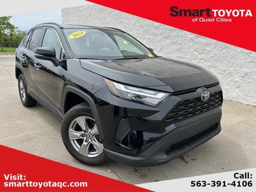 Midnight Black Metallic 2024 Toyota RAV4 XLE