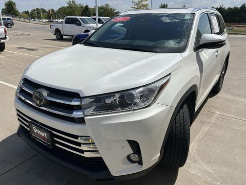 Blizzard Pearl 2017 Toyota Highlander Limited Platinum
