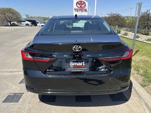 Midnight Black Metallic 2026 Toyota Camry XLE