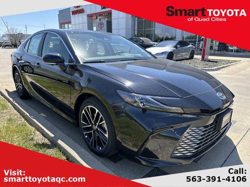 Midnight Black Metallic 2026 Toyota Camry XLE