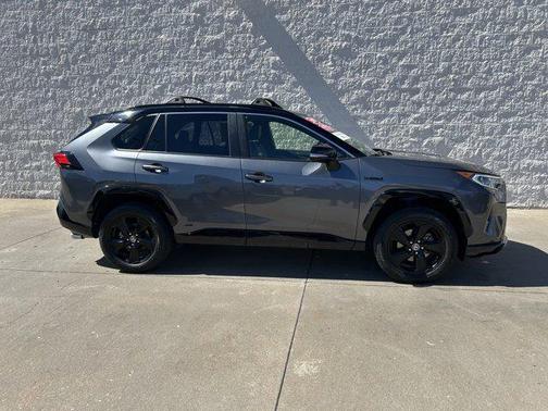 Gray 2019 Toyota RAV4 Hybrid SE
