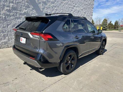 Gray 2019 Toyota RAV4 Hybrid SE