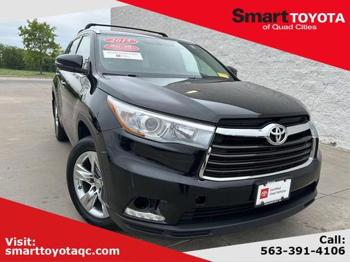 Attitude Black Metallic 2015 Toyota Highlander Limited
