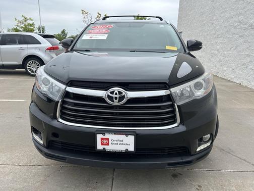 Attitude Black Metallic 2015 Toyota Highlander Limited
