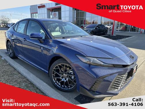 Blue 2026 Toyota Camry SE