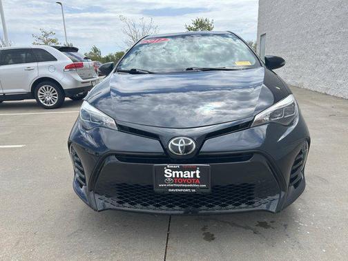 Galactic Aqua Mica 2017 Toyota Corolla XSE