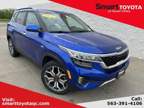 Neptune Blue 2023 Kia Seltos SX