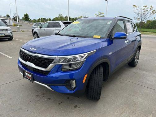 Neptune Blue 2023 Kia Seltos SX