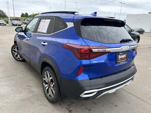 Neptune Blue 2023 Kia Seltos SX