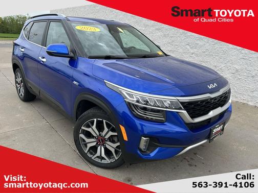 Neptune Blue 2023 Kia Seltos SX