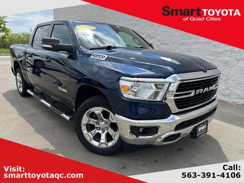 Patriot Blue Pearlcoat 2021 RAM 1500 Big Horn/Lone Star