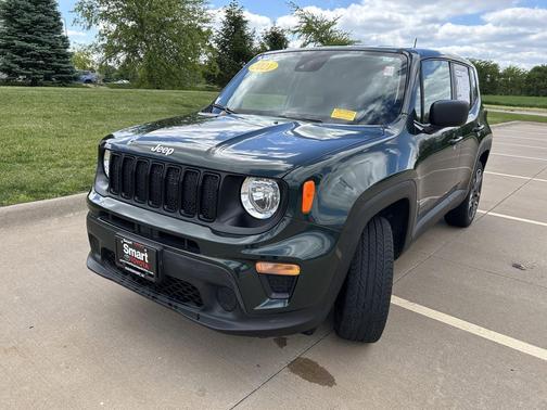Technogreen Metallic Clearcoat 2021 Jeep Renegade Jeepster