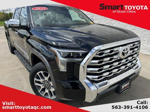Midnight Black Metallic 2023 Toyota Tundra 1794 Edition