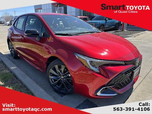 Red 2026 Toyota Corolla XSE