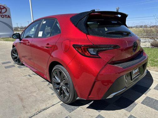 Red 2026 Toyota Corolla XSE