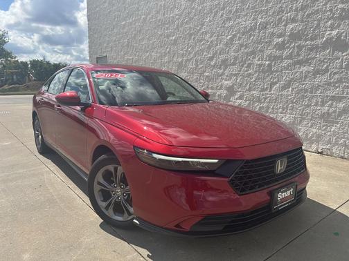Red 2024 Honda Accord EX