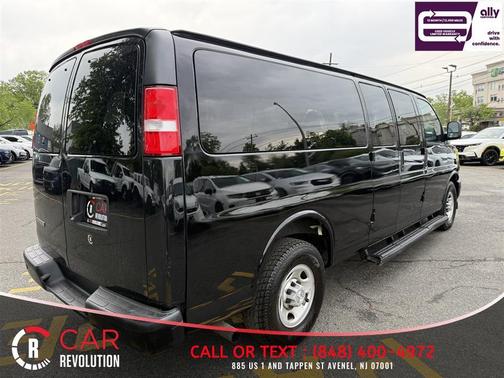 Black 2019 Chevrolet Express 3500 LS