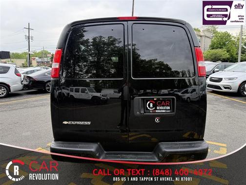 Black 2019 Chevrolet Express 3500 LS