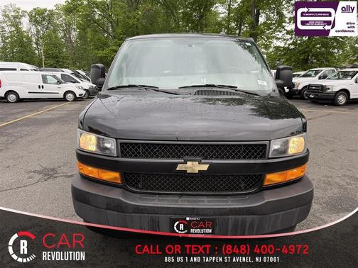 Black 2019 Chevrolet Express 3500 LS