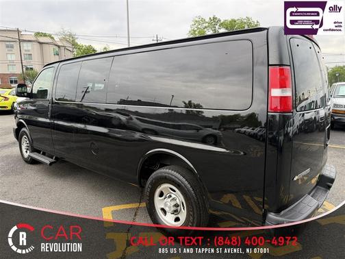 Black 2019 Chevrolet Express 3500 LS