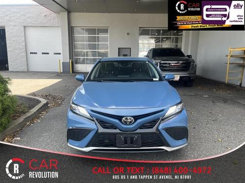 Blue 2023 Toyota Camry XSE