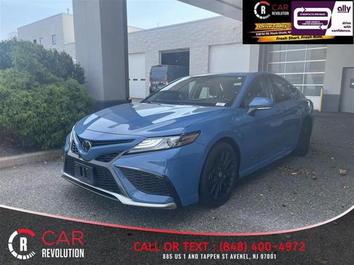 Blue 2023 Toyota Camry XSE