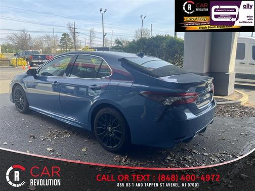Blue 2023 Toyota Camry XSE