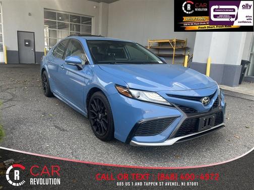 Blue 2023 Toyota Camry XSE