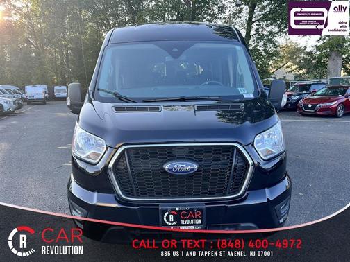 Black 2021 Ford Transit-350 XLT