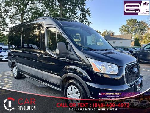 Black 2021 Ford Transit-350 XLT