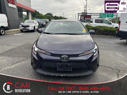 Blue 2022 Toyota Corolla LE