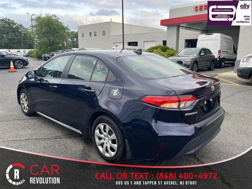 Blue 2022 Toyota Corolla LE