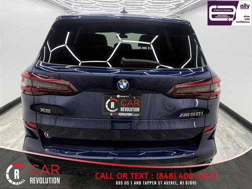Blue 2021 BMW X5 M50i