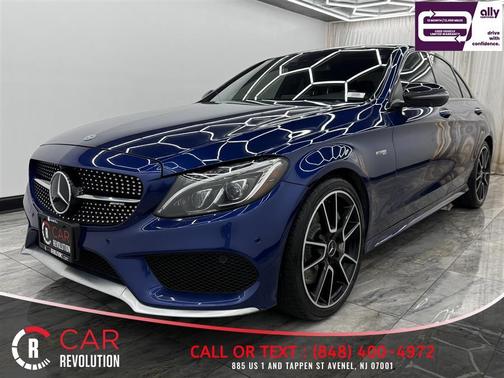 Blue 2018 Mercedes-Benz AMG C 43 Base 4MATIC