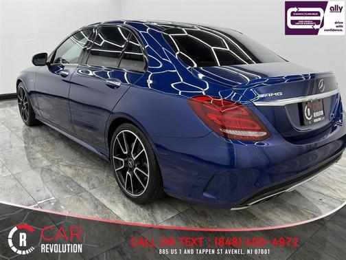 Blue 2018 Mercedes-Benz AMG C 43 Base 4MATIC