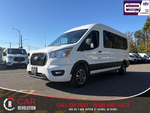 White 2022 Ford Transit-350 XLT