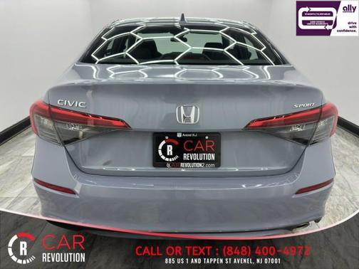 Gray 2024 Honda Civic Sport