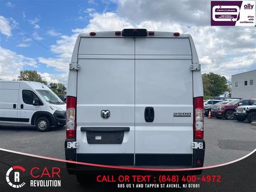 White 2025 RAM ProMaster 2500 High Roof
