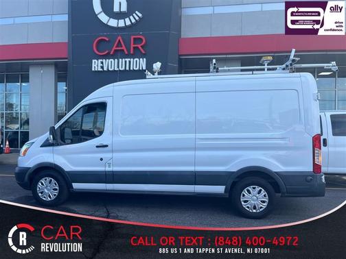 White 2018 Ford Transit-250 148 WB Medium Roof Cargo