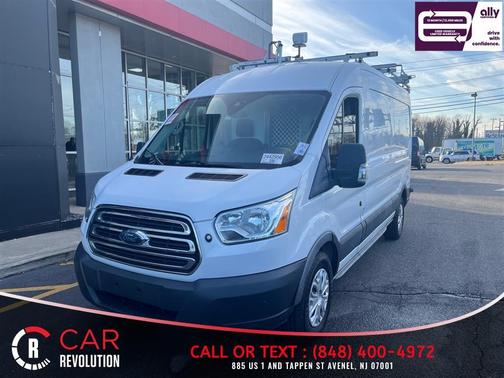 White 2018 Ford Transit-250 148 WB Medium Roof Cargo