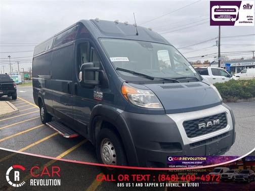 Blue 2021 RAM ProMaster 3500 High Roof